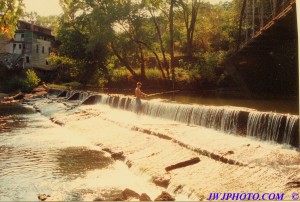 Fishing at the Old Mill