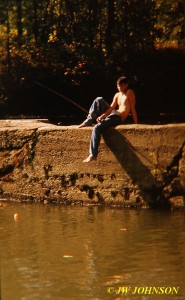 Fishin At The Old Mill Dam