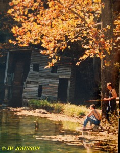 Fishing Falling Spring Mill