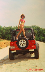 Red Jeep Hottie