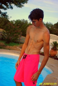 Hott Pink Pool Boy 4