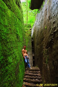 Mossy Rock Wall Passage 2