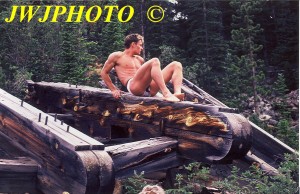 Old mine timbers