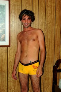 yellow underwear